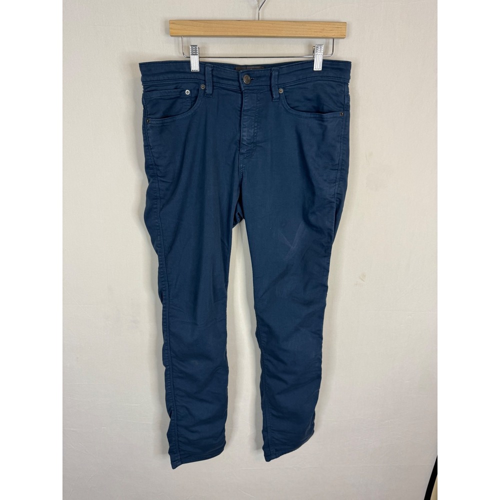 DU/ER N2X Slim Fit Performance Pants‎ Navy Blue 33x30 Stretch Tencel Mens